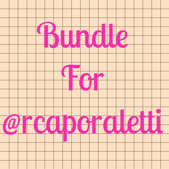 Bundle for @rcaporaletti!!! ✅