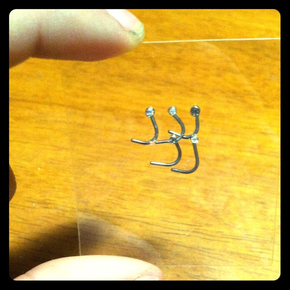 Five NWOT nose rings