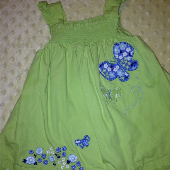 Gymboree 6-12 month Butterfly Garden Dress - Picture 1 of 2