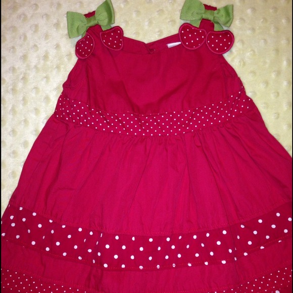 Gymboree Cherry dress 12-18 months