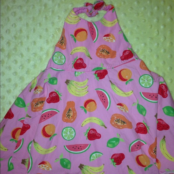 Gymboree Tutti Fruity Halter Dress 12-18 months - Picture 1 of 1