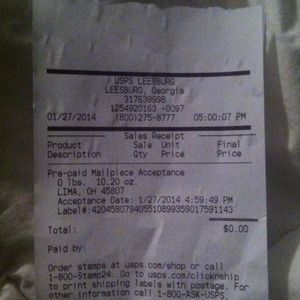 Coach wallet shipped