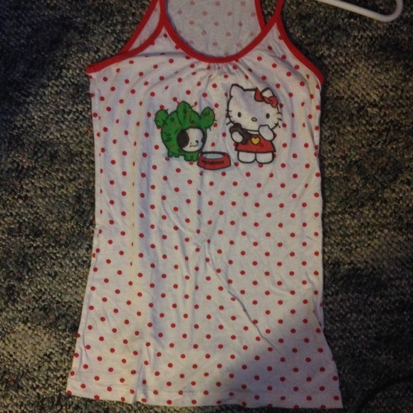 Hello kitty tank top.