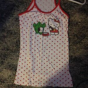 Hello kitty tank top.