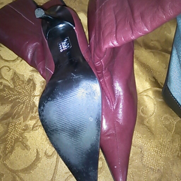 Aldo leather red boost - Picture 3 of 4