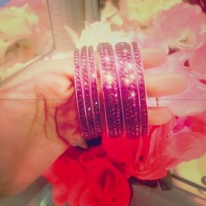 Indian Bangles GLAM PURPLE 💜