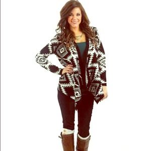 🔳Tribal Print Cardigan🔳