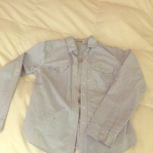 Pin-stripe button down