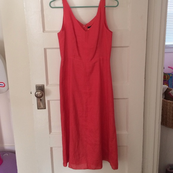 Jcrew linen summer dress