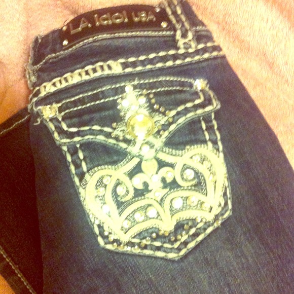 SOLD ON EBAY La idol bootcut jeans