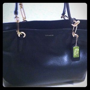 Black coach purse
