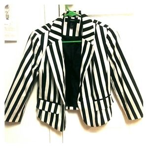 Striped blazer