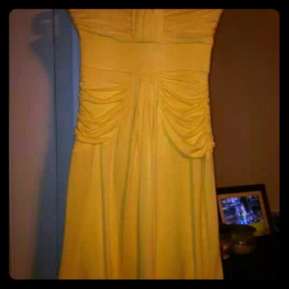 Strapless dress