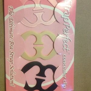 Strap perfect bra concealer clips new!!