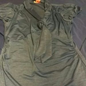 REDUCED FOR THIS WEEKEND Black and teal top