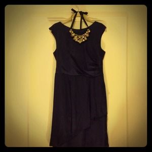 Purple Vince Camuto cocktail dress