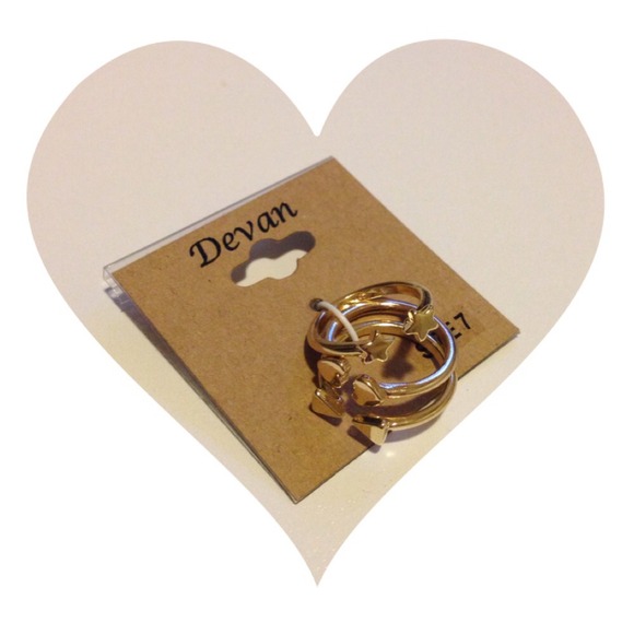 Gold 3 Set Rings / Midi Rings