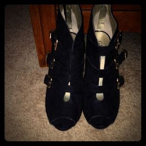 Guess ankle booties.