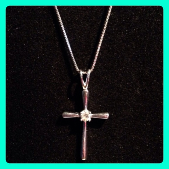 925 Necklace with Cross pendant - Picture 4 of 4