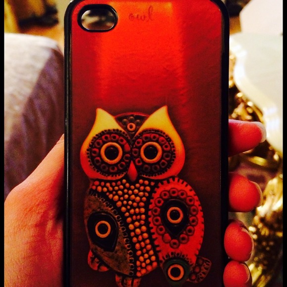 iPhone 4/4S Vintage Owl Case