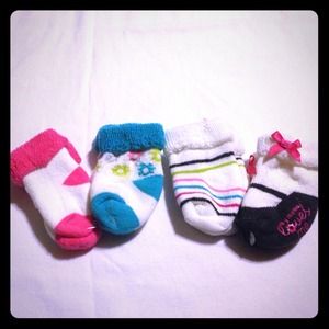 Baby girl socks