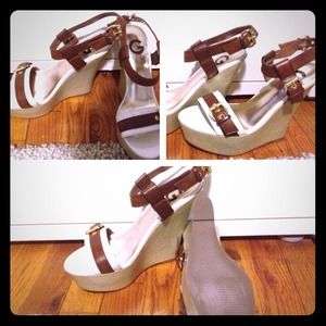 G by guess platform sandals