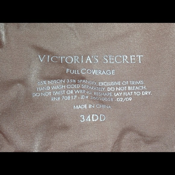 Bundled ***** VS 34DD Full Coverage Bra - Picture 4 of 4