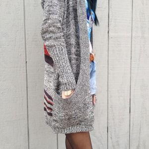Sweaters - Salt and pepper southwest cardigan Sweaters - Salt and pepper southwest cardigan