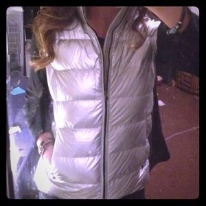 Ralph Lauren Silver Down Vest