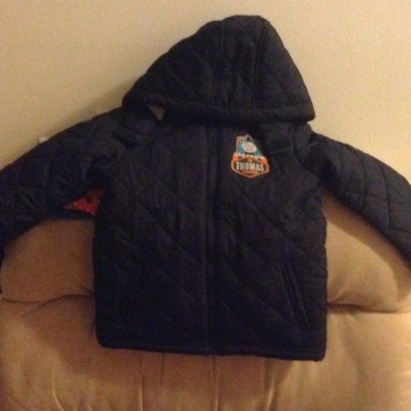 Thomas the train quilted jackets