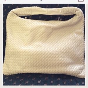 White Woven Bag BV