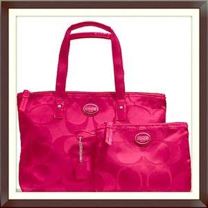 Coach Nylon Packable Tote