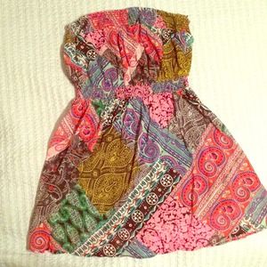 Forever 21 cute strapless dress!