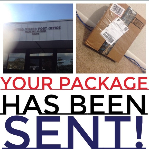 YOUR PACKAGE HAS BEEN SENT!💙📫📦🚐