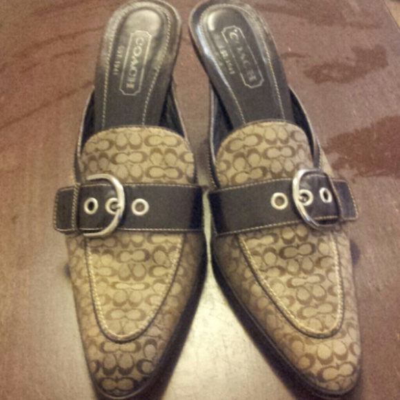 Authentic Coach Mules
