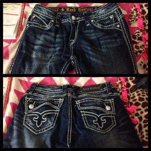 Size 29 boot cut rock revivals