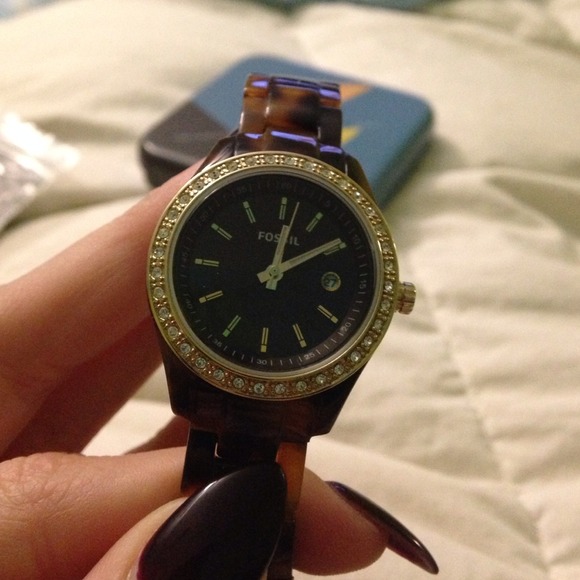 Tortoiseshell fossil watch 💢 ON HOLD 💢