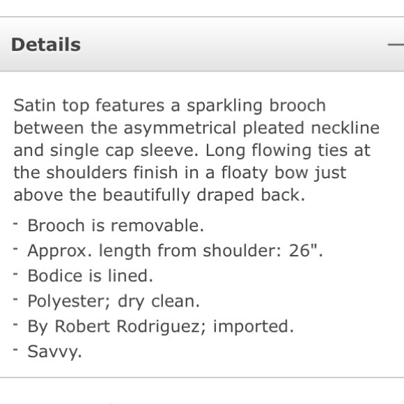 One shoulder blouse - Picture 4 of 4