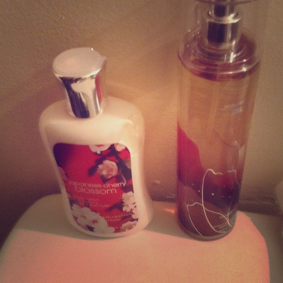 Japanese cherry blossom new bath and body works
