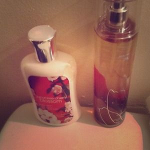 Japanese cherry blossom new bath and body works