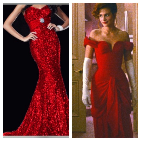 Dresses & Skirts - 🎉🎉HOST PICK🎉🎉🌹Red Hot Sequined Formal🌹