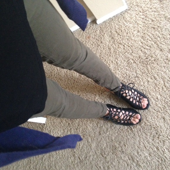 Lace up sandals