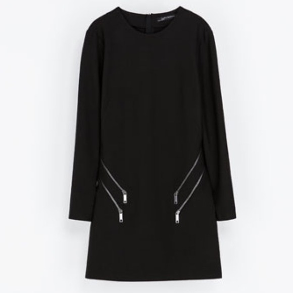 SOLD Zara dress with zips - Picture 2 of 4