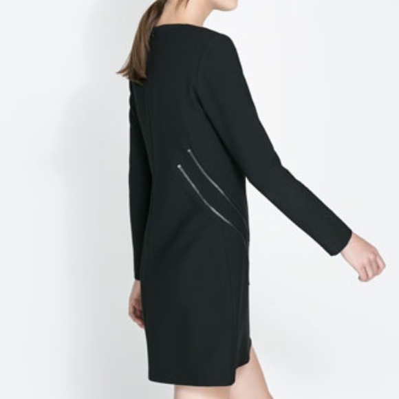 SOLD Zara dress with zips - Picture 4 of 4