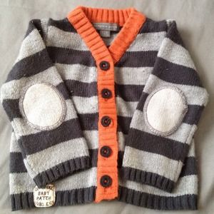 Baby Boy Pumpkin Patch Sweater