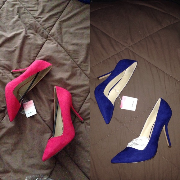 Reserve bundle Zara shoes strawberry & blue pump