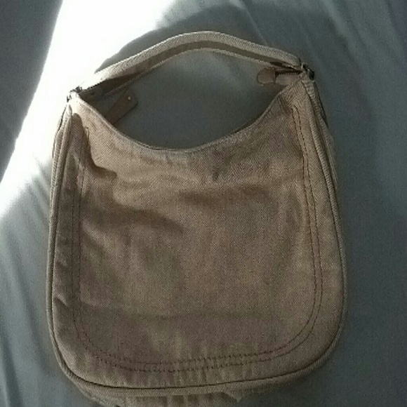 Tan Gap Hobo Bag
