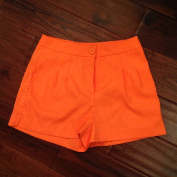 High waisted shorts