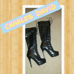 ???? HP 9/13 ????Black knee high boots