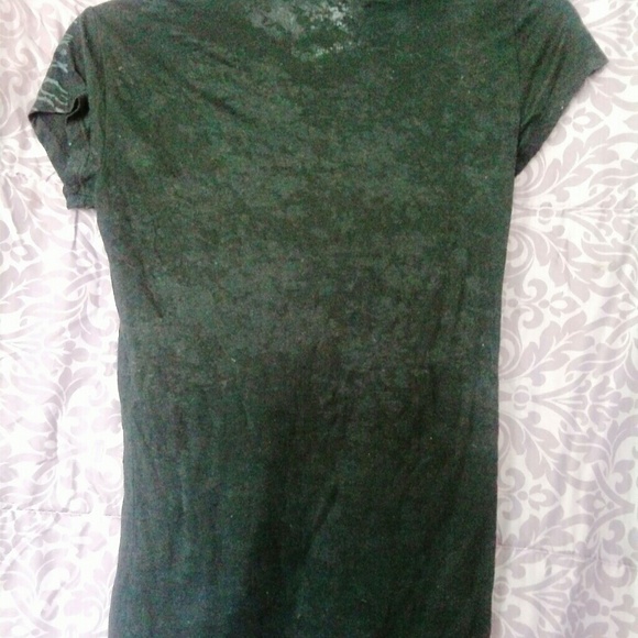 Black Fleur-de-lis top - Picture 2 of 3